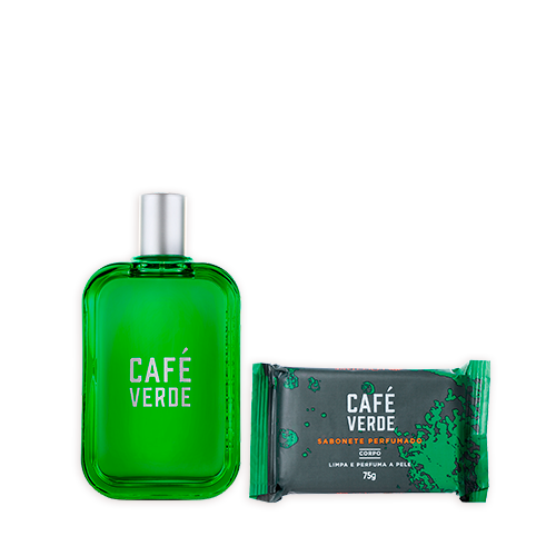 Presente Fragrância e Sabonete Café Verde